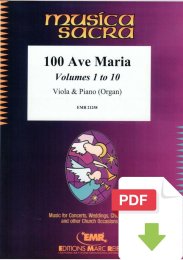 100 Ave Maria Vol. 1 - 10 - Various Composers