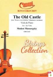 The Old Castle - Modest Mussorgsky - Jan Valta