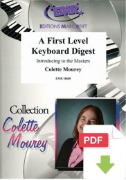 A First Level Keyboard Digest - Colette Mourey