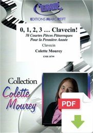 0,1,2,3...Clavecin! - Colette Mourey