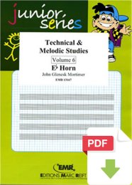 Technical & Melodic Studies Vol. 6 - John Glenesk...