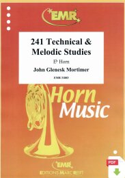 241 Technical & Melodic Studies - John Glenesk Mortimer