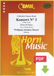 Konzert N° 3 Es-Dur - Wolfgang Amadeus Mozart -...