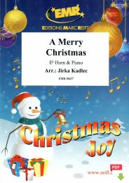 A Merry Christmas - Jirka Kadlec (Arr.)