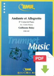 Andante et Allegretto - Guillaume Balay - Colette Mourey