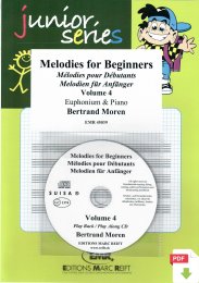 Melodies for Beginners Volume 4 - Bertrand Moren