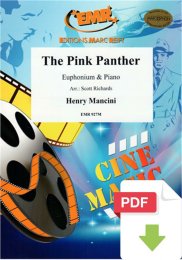 The Pink Panther - Henry Mancini - Scott Richards