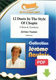 12 Duets In The Style Of Chopin - Jérôme...