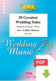 20 Greatest Wedding Solos - Colette Mourey (Arr.)