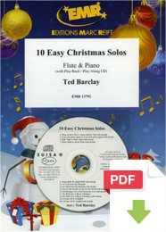 10 Easy Christmas Solos - Ted Barclay (Arr.)