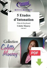 5 Etudes dIntonation - Colette Mourey