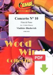 Concerto N° 10 - Vladislav Blazhevich - Colette Mourey