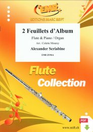 2 Feuillets dAlbum - Alexander Scriabine - Colette Mourey