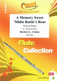 A Memory Sweet Midst Battles Roar - Herbert L. Clarke -...