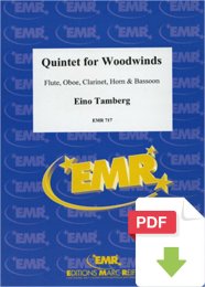 Quintet for Woodwinds - Eino Tamberg