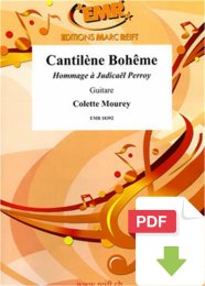 Cantilène Bohême - Colette Mourey