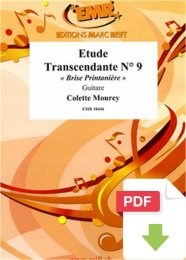 Etude Transcendante N° 9 - Colette Mourey