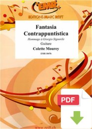 Fantasia Contrappuntistica - Colette Mourey