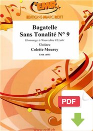 Bagatelle Sans Tonalité N° 9 - Colette Mourey