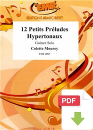 12 Petits Préludes Hypertonaux - Colette Mourey