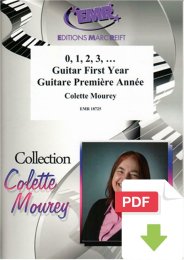 0,1,2,3... Guitar First Year - Colette Mourey