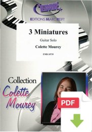 3 Miniatures - Colette Mourey