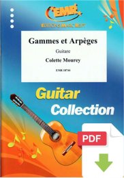 Gammes et Arpèges - Colette Mourey