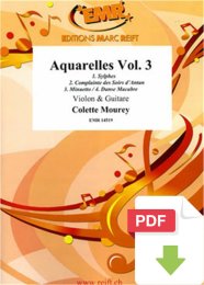 Aquarelles Vol. 3 - Colette Mourey