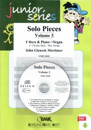 Solo Pieces Vol. 3 - John Glenesk Mortimer