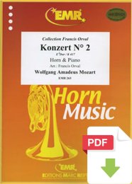 Konzert N° 2 Es-Dur - Wolfgang Amadeus Mozart -...