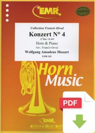 Konzert N° 4 Es-Dur - Wolfgang Amadeus Mozart -...