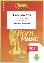 Concerto N° 9 - Vladislav Blazhevich - Colette Mourey
