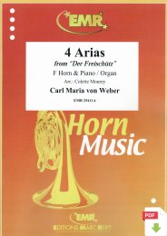 4 Arias - Carl Maria Von Weber - Colette Mourey