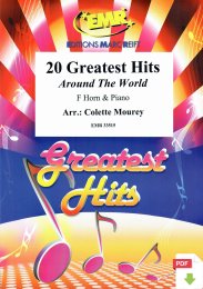 20 Greatest Hits Around The World - Colette Mourey (Arr.)
