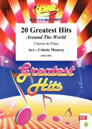 20 Greatest Hits Around The World - Colette Mourey (Arr.)