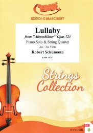 Lullaby - Robert Schumann - Jan Valta