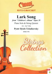 Lark Song - Pyotr Ilyich Tchaikovsky - Jan Valta