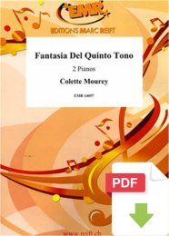 Fantasia Del Quinto Tono - Colette Mourey