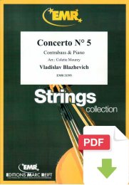 Concerto N° 5 - Vladislav Blazhevich - Colette Mourey