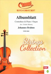 Albumblatt - Johannes Brahms - Colette Mourey