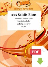 Aux Soleils Bleus - Colette Mourey