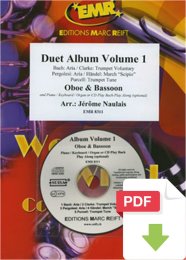 Duet Album Volume 1 - Jérôme Naulais (Arr.)
