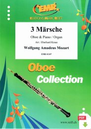 3 Märsche - Wolfgang Amadeus Mozart - Eberhard Kraus