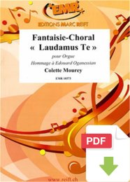 Fantaisie-Choral "Laudamus Te" - Colette Mourey