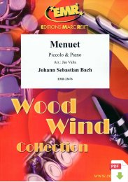 Menuet - Johann Sebastian Bach - Jan Valta