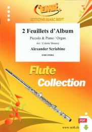 2 Feuillets dAlbum - Alexander Scriabine - Colette Mourey