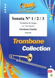 Sonata N° 1 - 2 - 3 - Girolamo Fantini - Peter Reichert