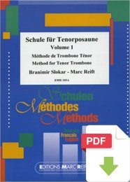 Method for Trombone Vol. 1 - Branimir Slokar - Marc Reift