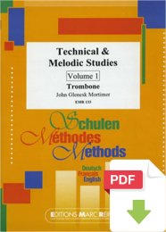 Technical & Melodic Studies Vol. 1 - John Glenesk...