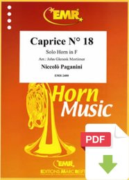 Caprice N° 18 - Niccolo Paganini - John Glenesk Mortimer